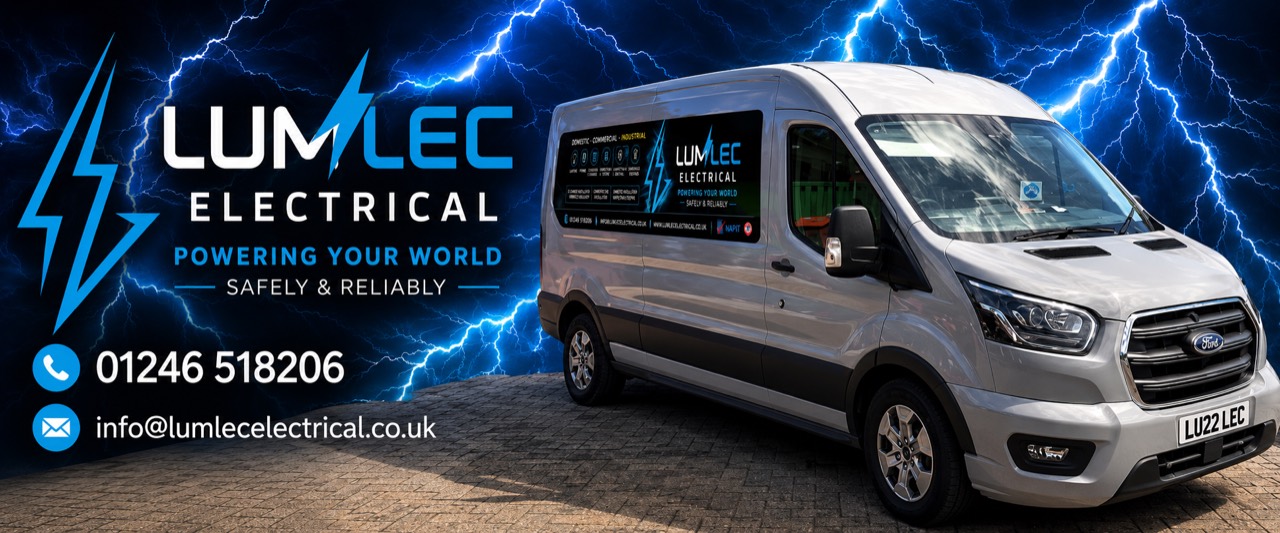 Lumlec Electrical branded van